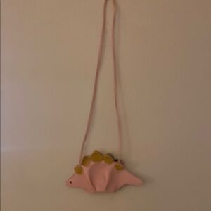 Cute Pink Dinosaur Bag